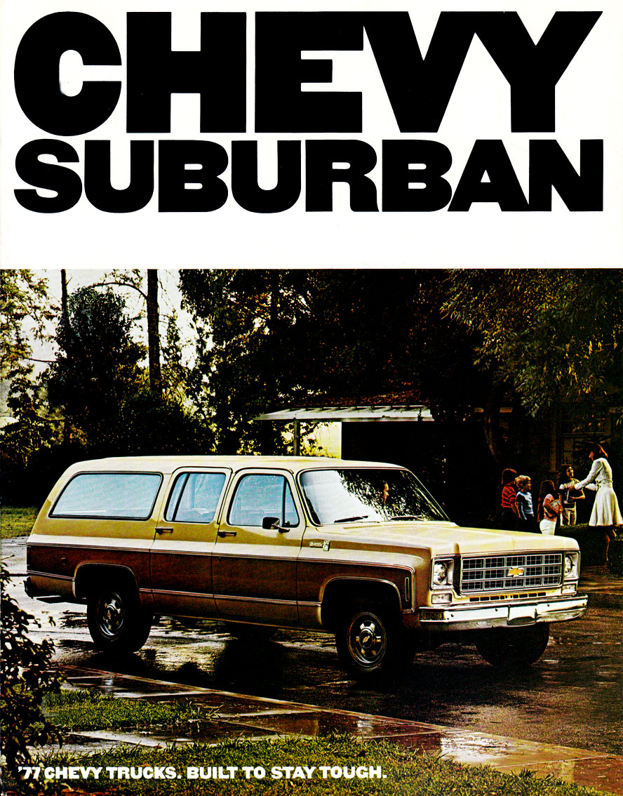 1977 Chevrolet Chevy Surburban Brochure Page 1